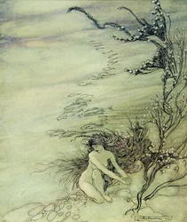 Rijnmeisje Treurt, 1910